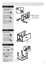 Предварительный просмотр 9 страницы Argos Hallingford Gloss 760/8632 Assembly Instructions Manual