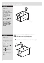 Предварительный просмотр 10 страницы Argos Hallingford Gloss 760/8632 Assembly Instructions Manual