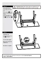 Предварительный просмотр 6 страницы Argos Hartley 331/1538 Assembly Instructions Manual