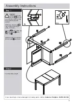 Предварительный просмотр 5 страницы Argos Haversham 376/6066 Assembly Instructions Manual