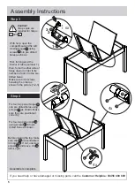 Предварительный просмотр 6 страницы Argos Haversham 376/6066 Assembly Instructions Manual