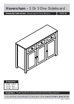 Argos Haversham Assembly Instructions Manual предпросмотр