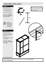 Предварительный просмотр 9 страницы Argos Heart of House kent 3 door 3 drawer wardrobe 552/9713 Assembly Instructions Manual