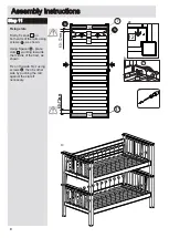 Предварительный просмотр 10 страницы Argos Heavy Duty Bunk Bed 542/4825 Assembly Instructions Manual