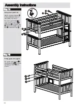 Предварительный просмотр 12 страницы Argos Heavy Duty Bunk Bed 542/4825 Assembly Instructions Manual