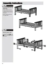 Предварительный просмотр 14 страницы Argos Heavy Duty Bunk Bed 542/4825 Assembly Instructions Manual