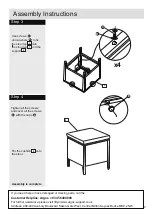 Предварительный просмотр 5 страницы Argos High Back Sofa Set 743/7377 Assembly Instructions