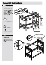 Preview for 8 page of Argos Home 2FT6 Josie 404/9373 Assembly Instructions Manual