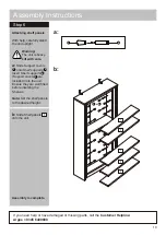 Предварительный просмотр 11 страницы Argos HOME 606/8345 Assembly Instructions Manual