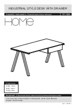 Предварительный просмотр 1 страницы Argos HOME 797/1699 Assembly Instructions Manual