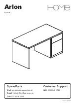 Предварительный просмотр 1 страницы Argos Home Arlon 452/8454 Assembly Instructions Manual