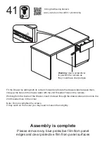 Предварительный просмотр 26 страницы Argos Home Arlon 452/8454 Assembly Instructions Manual