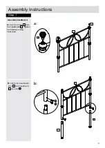 Предварительный просмотр 5 страницы Argos HOME Crystal II 3ft Frame Assembly Instructions Manual