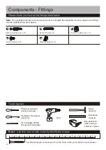 Предварительный просмотр 4 страницы Argos HOME HM Maine 764/8070 Assembly Instructions Manual