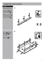 Предварительный просмотр 5 страницы Argos HOME HM Maine 764/8070 Assembly Instructions Manual