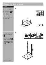 Предварительный просмотр 6 страницы Argos HOME HM Maine 764/8070 Assembly Instructions Manual