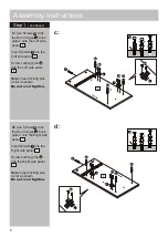 Предварительный просмотр 6 страницы Argos HOME Maine 2 Door 1 Drawer Sideboard Assembly Instructions Manual