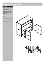 Предварительный просмотр 14 страницы Argos HOME Maine 2 Door 1 Drawer Sideboard Assembly Instructions Manual