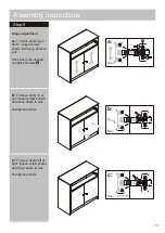 Предварительный просмотр 15 страницы Argos HOME Maine 2 Door 1 Drawer Sideboard Assembly Instructions Manual