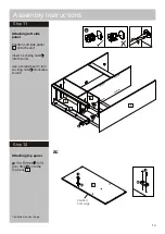 Предварительный просмотр 15 страницы Argos HOME New Pagnell 3 Dr 4 Drw Wardrobe 605/8788 Assembly Instructions Manual