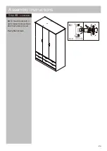 Предварительный просмотр 25 страницы Argos HOME New Pagnell 3 Dr 4 Drw Wardrobe 605/8788 Assembly Instructions Manual