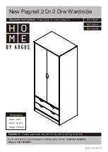 Предварительный просмотр 1 страницы Argos Home New Pagnell 601/6524 Assembly Instructions Manual