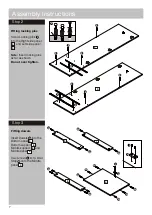 Предварительный просмотр 8 страницы Argos Home New Pagnell 601/6524 Assembly Instructions Manual