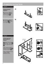 Предварительный просмотр 8 страницы Argos HOME New Pagnell 606/9447 Assembly Instructions Manual