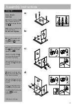 Предварительный просмотр 13 страницы Argos HOME New Pagnell 606/9447 Assembly Instructions Manual