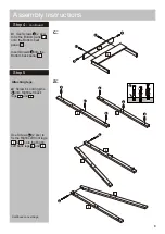 Предварительный просмотр 9 страницы Argos Home Tall Unit Shelf and Drawer 699/9524 Assembly Instructions Manual