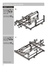 Предварительный просмотр 10 страницы Argos Home Tall Unit Shelf and Drawer 699/9524 Assembly Instructions Manual