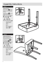 Предварительный просмотр 6 страницы Argos HOMEBASE WOW SWANLEY OAK 150 Instruction Manual