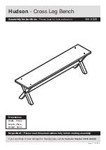 Предварительный просмотр 7 страницы Argos Hudson 331/8218 Assembly Instructions Manual