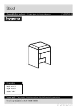 Предварительный просмотр 13 страницы Argos hygena 147976413 Assembly Instructions Manual