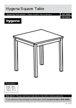 Argos Hygena 600/5968 Assembly Instructions предпросмотр