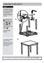 Предварительный просмотр 4 страницы Argos Hygena 600/5968 Assembly Instructions