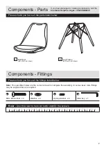 Preview for 3 page of Argos Hygena Charlie 323/2349 Assembly Instructions