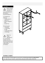 Preview for 14 page of Argos Hygena Genoa 464/2718D Assembly Instructions Manual