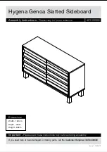 Argos Hygena Genoa 481/2380D Assembly Instructions Manual предпросмотр