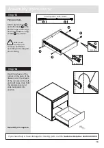 Предварительный просмотр 11 страницы Argos hygena Hamlin 143/4235 Assembly Instructions Manual