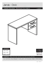 Предварительный просмотр 1 страницы Argos Jarvia 143/6202 Assembly Instructions Manual