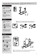 Предварительный просмотр 5 страницы Argos Jarvia 143/6202 Assembly Instructions Manual