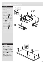 Предварительный просмотр 7 страницы Argos Jarvia 143/6202 Assembly Instructions Manual