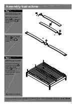 Предварительный просмотр 9 страницы Argos Java 149/2057 Assembly Instructions Manual