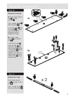 Предварительный просмотр 9 страницы Argos Kensington 411/7542 Assembly Instructions And Operating Manual