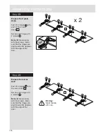 Предварительный просмотр 16 страницы Argos Kensington 411/7542 Assembly Instructions And Operating Manual