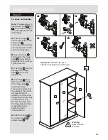 Предварительный просмотр 17 страницы Argos Kensington 411/7542 Assembly Instructions And Operating Manual