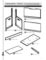 Preview for 3 page of Argos Kids Scandinavia XL Storage Box Assembly Instructions Manual