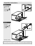 Preview for 9 page of Argos Kids Scandinavia XL Storage Box Assembly Instructions Manual