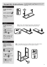 Предварительный просмотр 5 страницы Argos Kids Sywell 248/6282 Assembly Instructions Manual